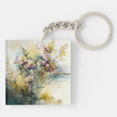 ヨハネ7:37わたしに対し来て渇いている者は キーホルダー (裏面)