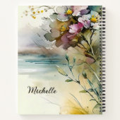 ヨハネ7:37わたしに対し来て渇いている者は ノートブック (裏面)