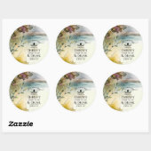 ヨハネ7:37わたしに対し来て渇いている者は ラウンドシール (シート)