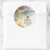 ヨハネ7:37わたしに対し来て渇いている者は ラウンドシール (バッグ)