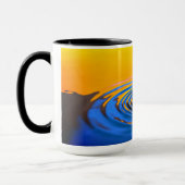 ヨハネ7:37わたしに渇いた者来は、聖書 マグカップ (左)