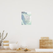 ヨハネ7:37わたしに渇いている来者は誰でも~イエス ポスター (キッチン)