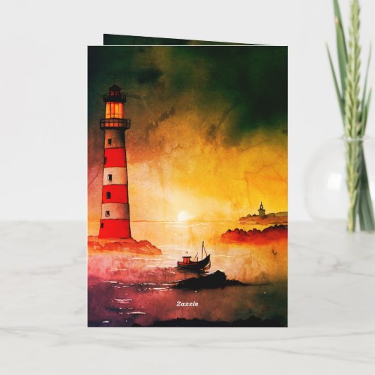 ヨハネ8イエスは世界灯台の光である カード (裏面)