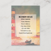 ヨハネ8イエスは世界灯台の光である 名刺 (裏面)