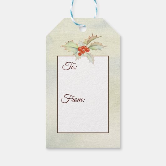 ヨハネ8:12イエスは言われた、「わたしは世の光である ギフトタグ (裏面)