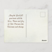 ヨハネ8:12イエスは言われた、「わたしは世の光である ポストカード (裏面)