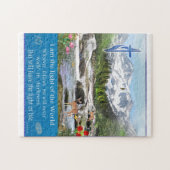 ヨハネ8:12 ジグソーパズル (横)