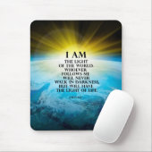 ヨハネ8:12 マウスパッド (マウス)
