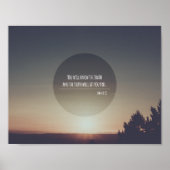 ヨハネ8:32節のポスター ポスター (正面)