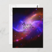 ヨハネ8:32 ポストカード (正面/裏面)