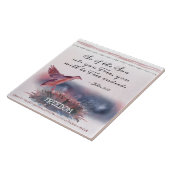 ヨハネ8:36もしの子はあなた方を自由にする,聖なる書物、 経典 タイル (側面)