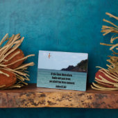 ヨハネ8:36 フォトプラーク (側面)