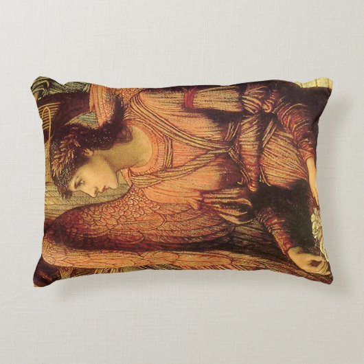 ヨハネ・ストラドウィックの天使による神の家の城壁 アクセントクッション (正面)