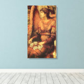 ヨハネ・ストラドウィックの天使による神の家の城壁 キャンバスプリント (インサイチュ (ウッドフロア))