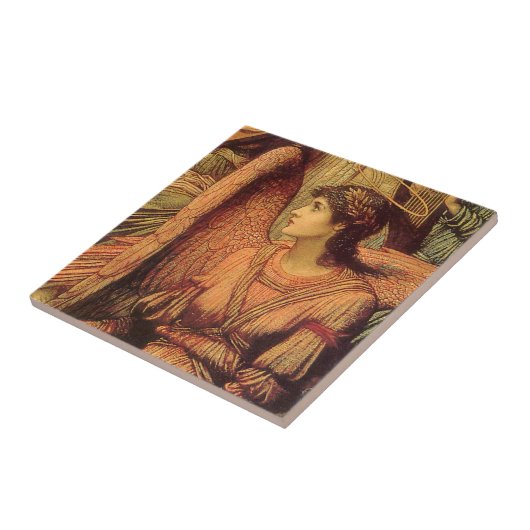 ヨハネ・ストラドウィックの天使による神の家の城壁 タイル (側面)