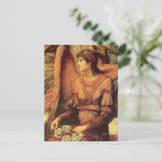 ヨハネ・ストラドウィックの天使による神の家の城壁 ポストカード (スタンド正面)