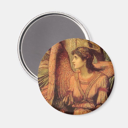 ヨハネ・ストラドウィックの天使による神の家の城壁 マグネット (正面/裏面)