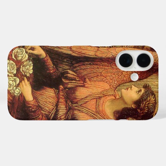 ヨハネ・ストラドウィックの天使による神の家の城壁 Case-Mate iPhoneケース (裏面 (横))