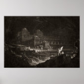 ヨハネ・マによる地獄の評議会の議長サタン ポスター (正面)