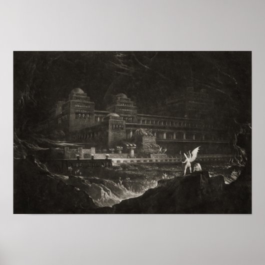 ヨハネ・マによる地獄の評議会の議長サタン ポスター (正面)