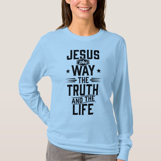 ヨハネ 14:6 Tシャツ (正面)