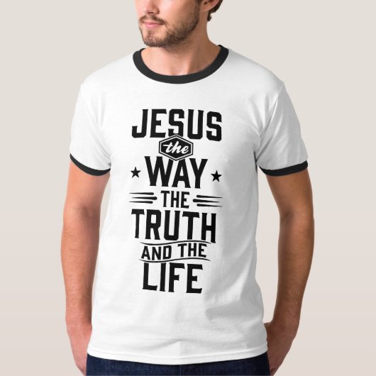 ヨハネ 14:6 Tシャツ (正面)