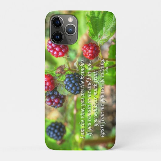 ヨハネ 15:5 Case-Mate iPhoneケース (裏)