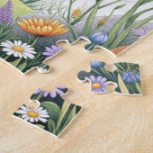 ヨハネ 16:33 聖書の名言 画像 ポスター ジグソーパズル (側面)