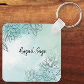 ヨハネ 1:16 私たちは皆、恵みを恵みの上にいただいてきた キーホルダー (裏面)