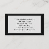 ヨハネ 1:5 光が闇の中で輝く 名刺 (裏面)