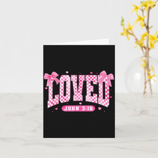 ヨハネ 3:16が大好きなクリスチャンはバレンタインデーが好き カード (黄色い花)