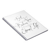 ヨハネ 3:16 の聖書の文章 ノートブック (右側)