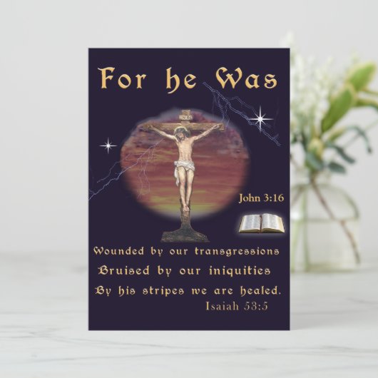 ヨハネ 3:16 招待状 (スタンド正面)