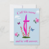 ヨハネ 3:16 招待状 (正面)