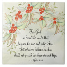 ヨハネ 3:16 神は世界を愛された クリスマス