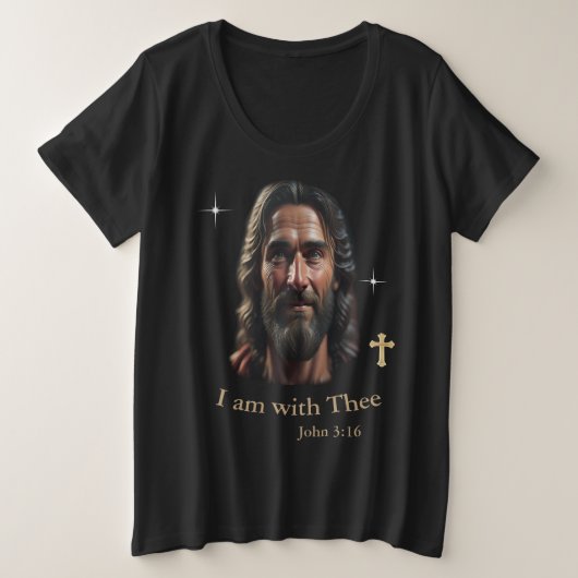 ヨハネ 3:16 Tシャツ (デザイン正面)