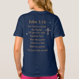 ヨハネ 3:16 Tシャツ