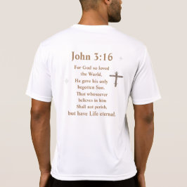 ヨハネ 3:16 Tシャツ