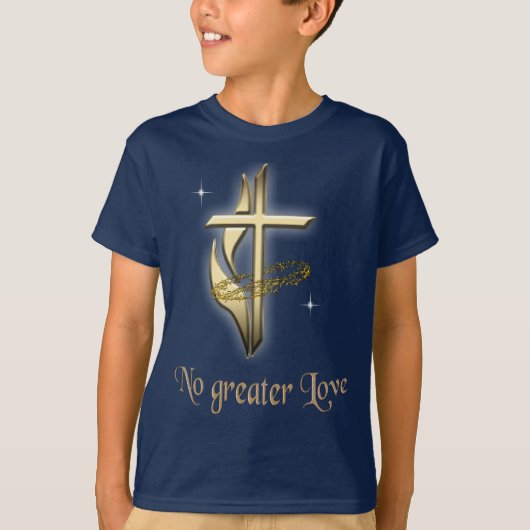 ヨハネ 3:16 Tシャツ (正面)
