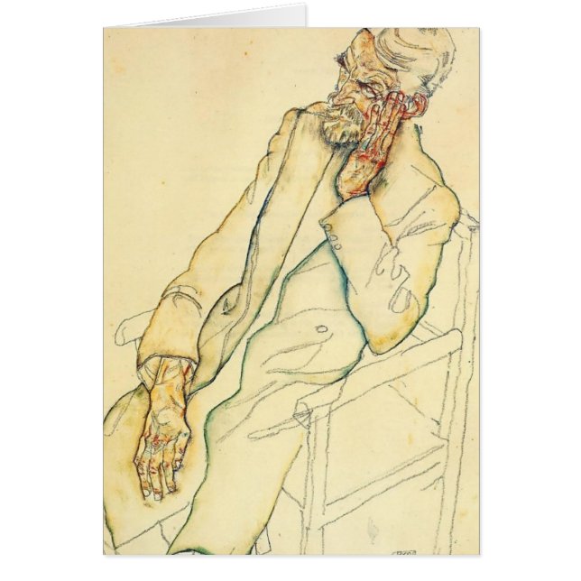 ヨハンのエゴンSchiele-のポートレートは害を与えます (正面)