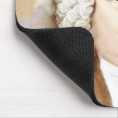 ヨハンセバスチャンバッハポートレートインベージュ マウスパッド (コーナー)