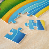 ヨハンセバスチャンバッハポートレート ジグソーパズル (側面)