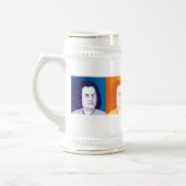 ヨハンセバスチャンバッハポートレート ビールジョッキ (左)