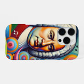 ヨハンセバスチャンバッハポートレート iPhoneケース (裏面横)