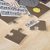 ヨハンセバスティアンバッハパズルフールキンダー ジグソーパズル (側面)