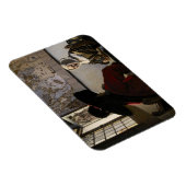 ヨハンヌ・ヴェルメア – 笑う少女の士官 マグネット (右側)