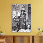 ヨハン・アダム・シャルフォンベル キャンバスプリント (インサイチュ (リビング))