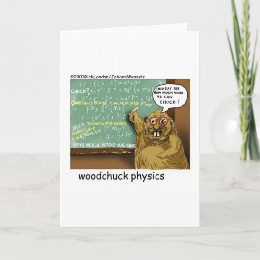 ヨハン_ウッドチャック カード (正面)