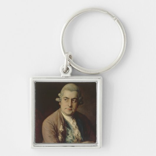 ヨハン・クリスティアン・バッハ1776年 キーホルダー (正面)