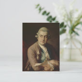 ヨハン・クリスティアン・バッハ1776年 ポストカード (スタンド正面)